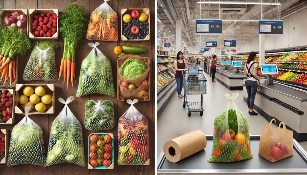 Choosing the Right Produce Bags for Farmers Markets vs. Supermarket Retail
