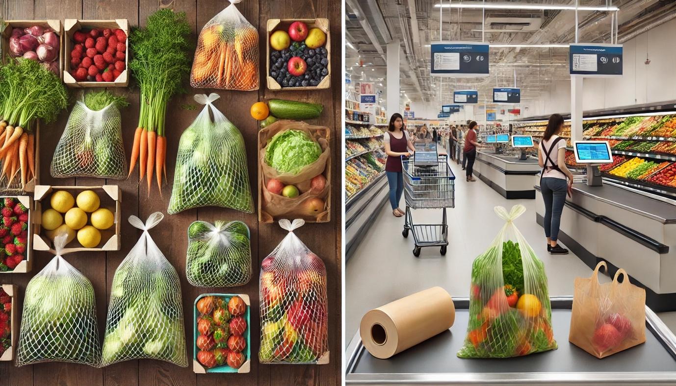 Choosing the Right Produce Bags for Farmers Markets vs. Supermarket Retail